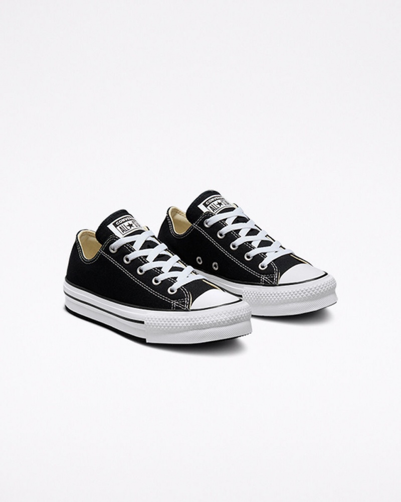 Converse Chuck Taylor All Star Lift Platform Zwart Wit Zwart | 0453-TUKAP