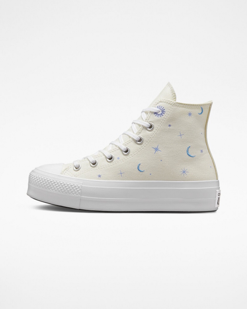 Converse Chuck Taylor All Star Lift Platform Celestial Paars | 8106-CUXDK