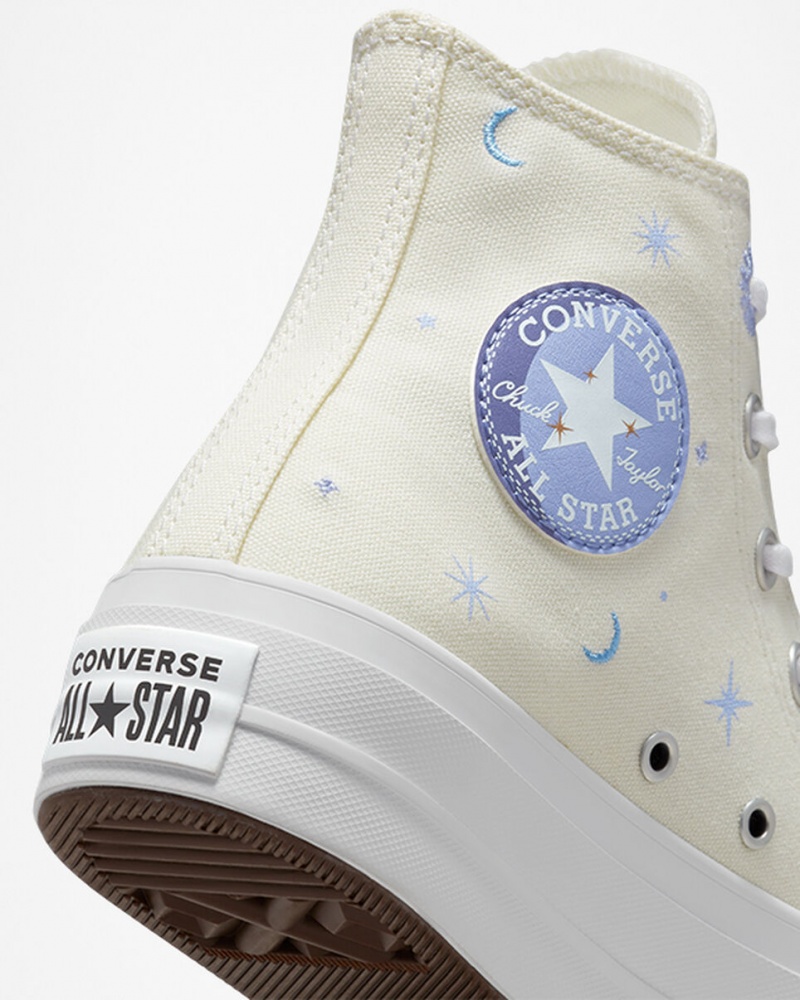 Converse Chuck Taylor All Star Lift Platform Celestial Paars | 8106-CUXDK