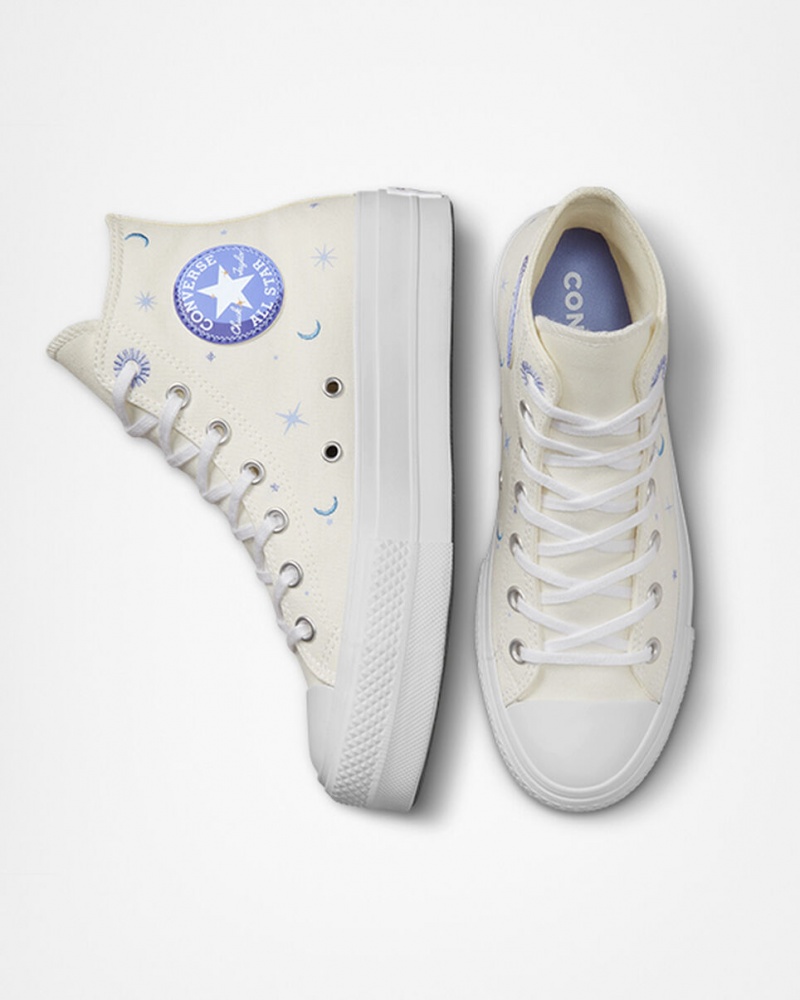 Converse Chuck Taylor All Star Lift Platform Celestial Paars | 8106-CUXDK