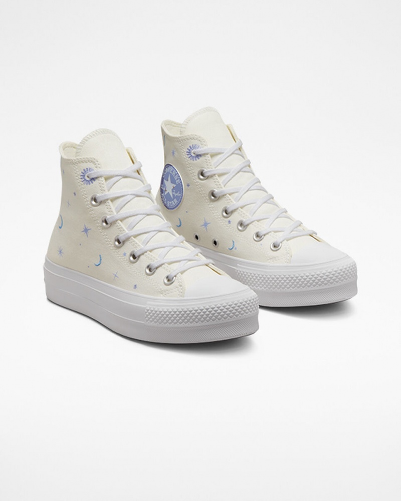 Converse Chuck Taylor All Star Lift Platform Celestial Paars | 8106-CUXDK