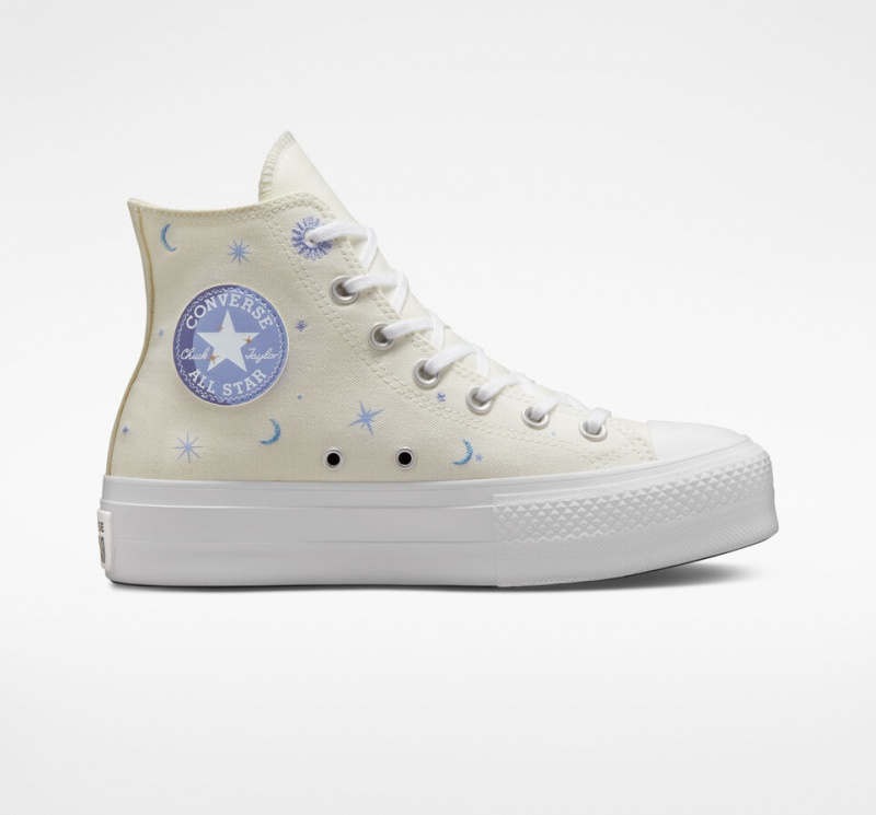 Converse Chuck Taylor All Star Lift Platform Celestial Paars | 8106-CUXDK