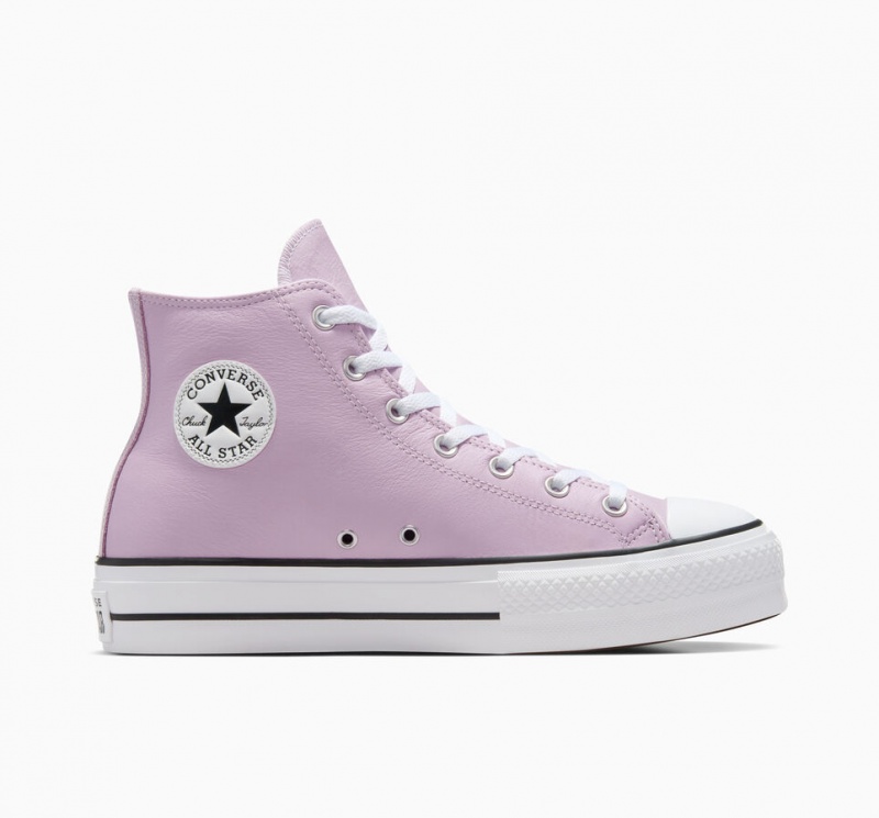 Converse Chuck Taylor All Star Lift Platform Excess Materials Wit Zwart | 0317-RQZME