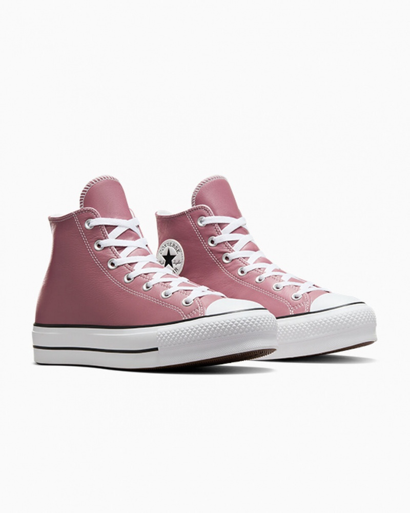 Converse Chuck Taylor All Star Lift Platform Excess Materials Roze Wit Zwart | 7025-OXSFN