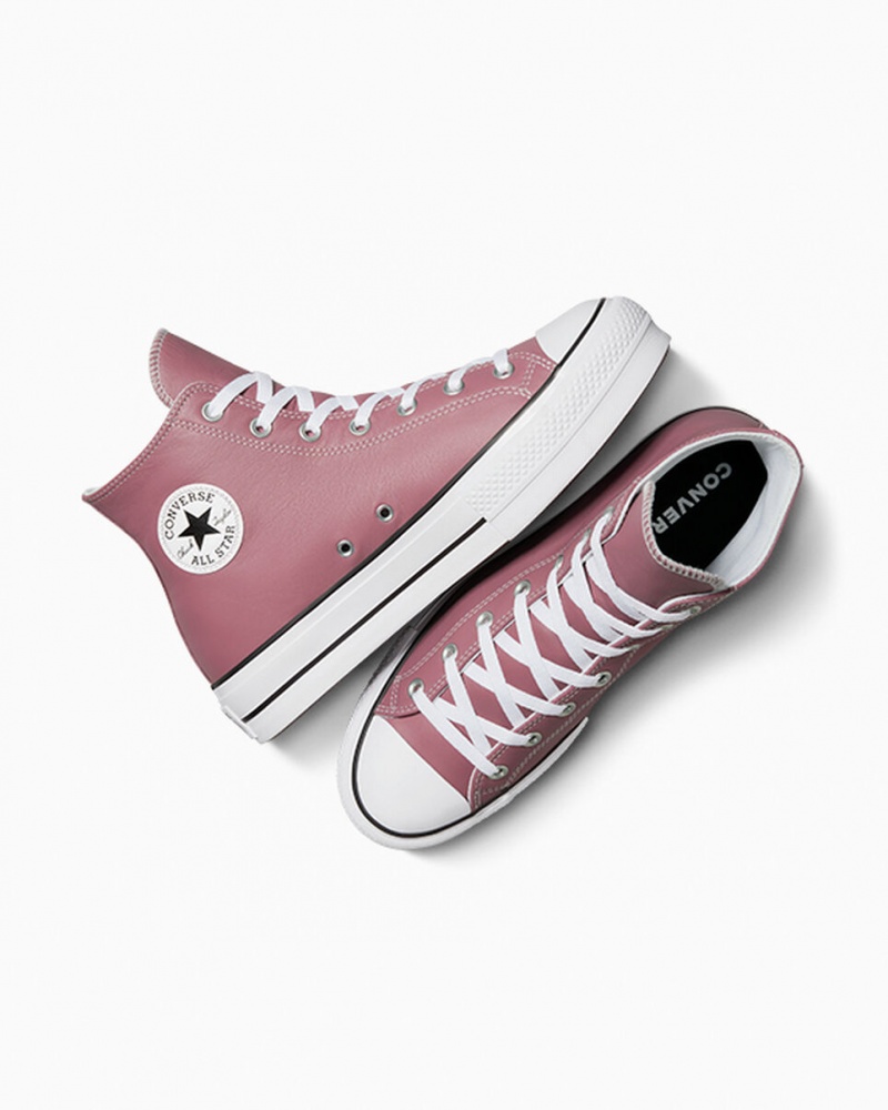 Converse Chuck Taylor All Star Lift Platform Excess Materials Roze Wit Zwart | 7025-OXSFN