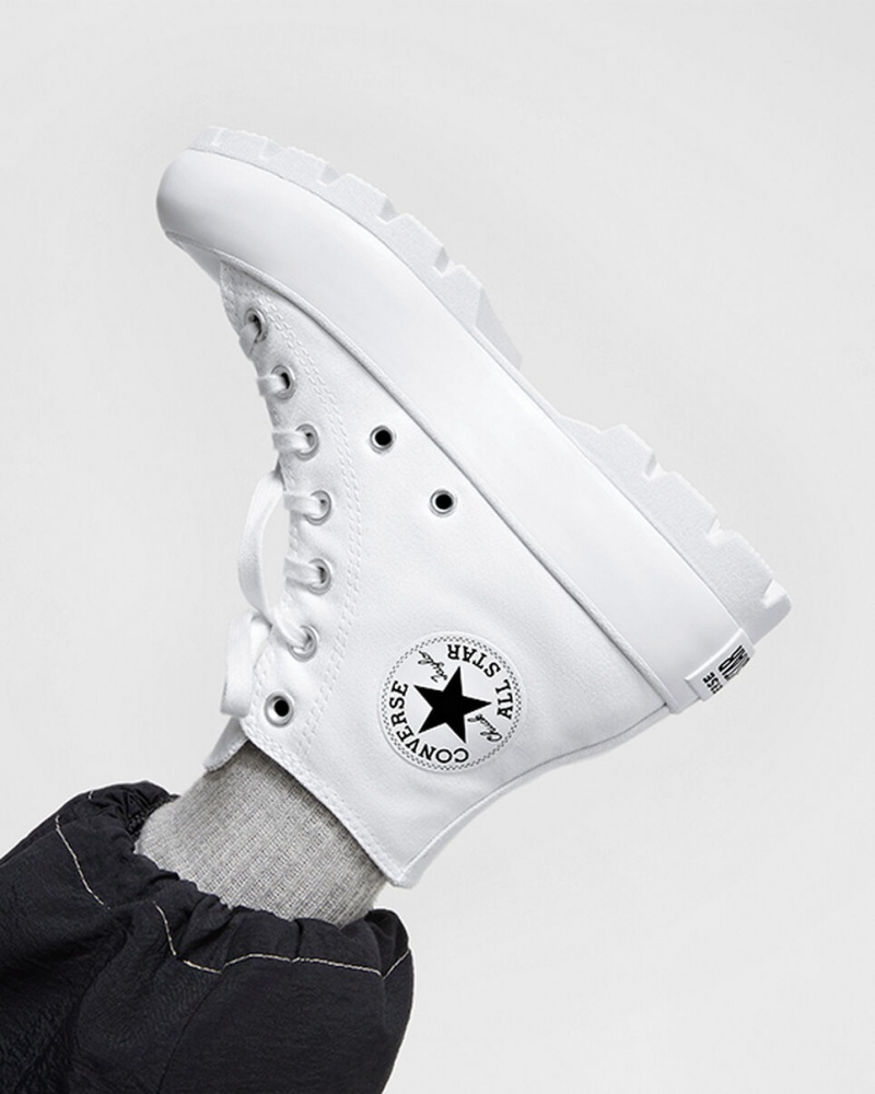 Converse Chuck Taylor All Star Lugged Wit Zwart Wit | 4103-XDPBN