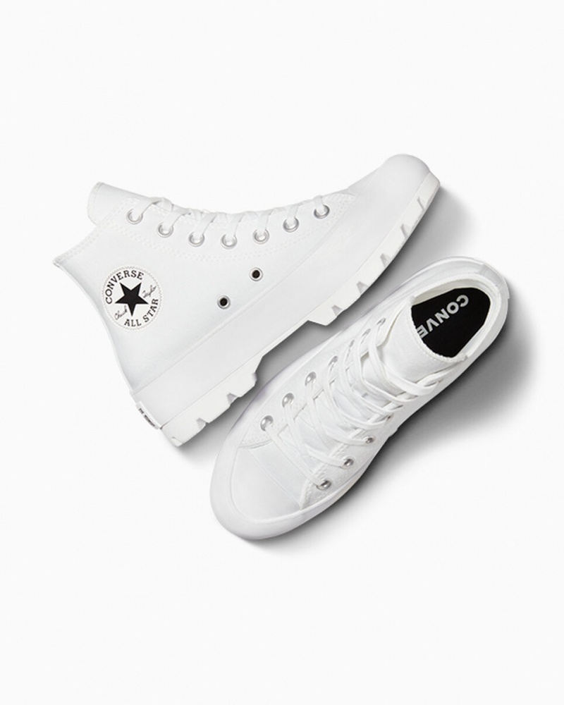 Converse Chuck Taylor All Star Lugged Wit Zwart Wit | 4103-XDPBN