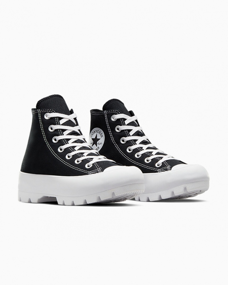 Converse Chuck Taylor All Star Lugged Zwart Wit Zwart | 4352-JZHLY