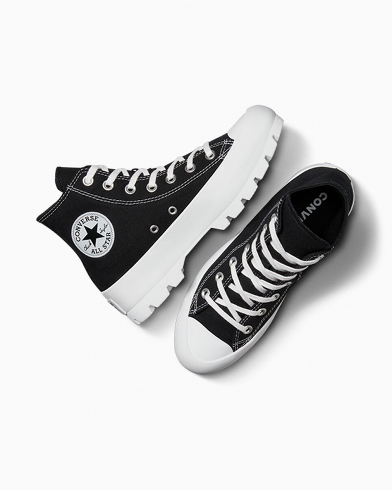 Converse Chuck Taylor All Star Lugged Zwart Wit Zwart | 4352-JZHLY