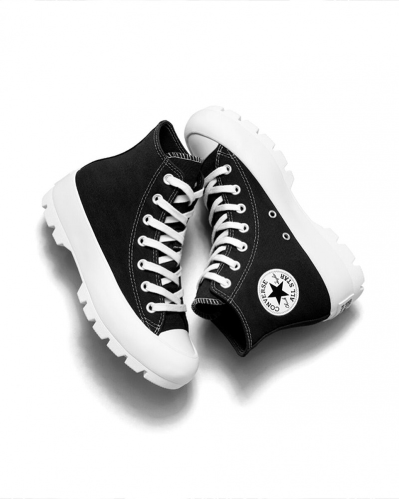 Converse Chuck Taylor All Star Lugged Zwart Wit Zwart | 4352-JZHLY