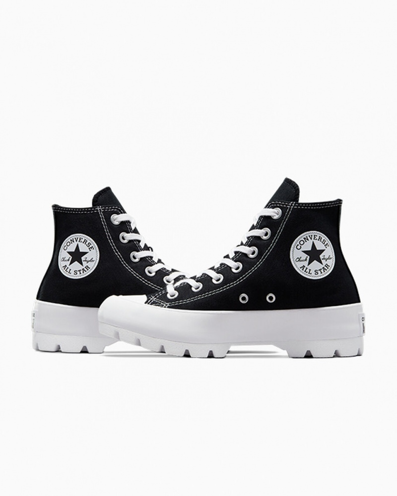 Converse Chuck Taylor All Star Lugged Zwart Wit Zwart | 9761-RGSEK