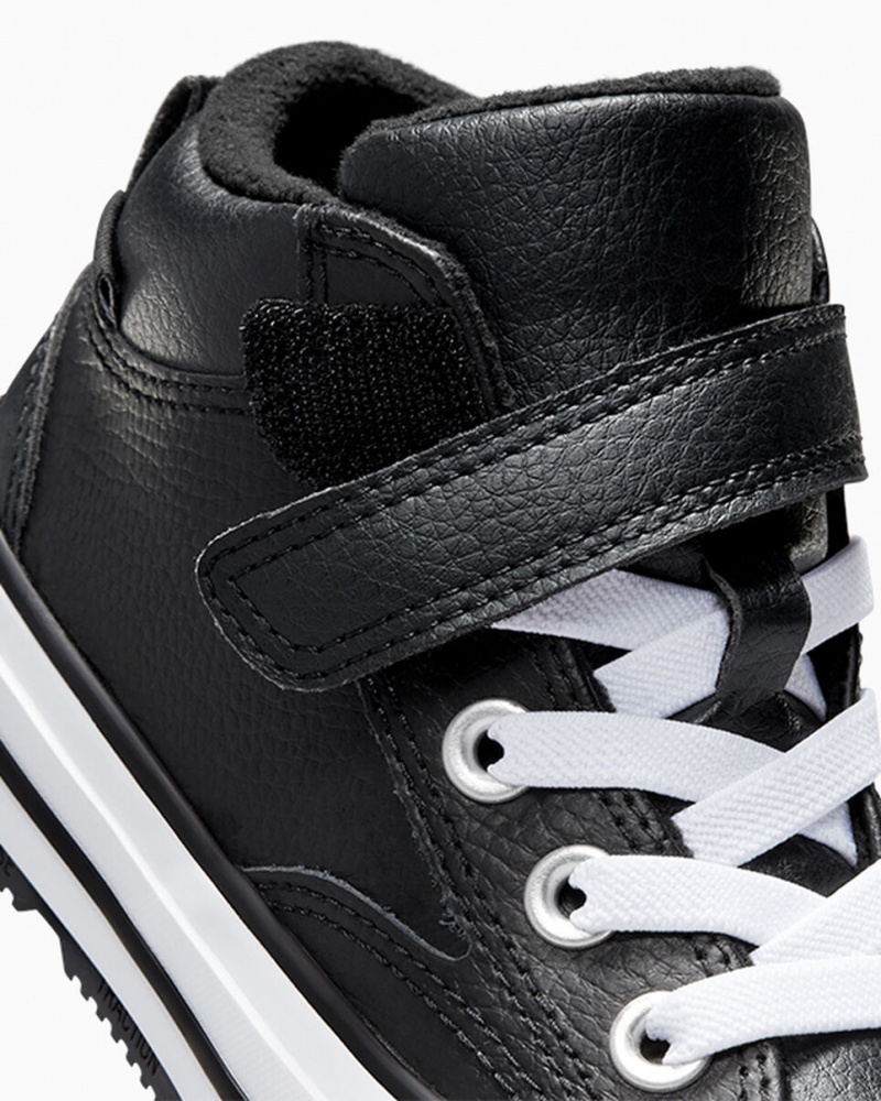 Converse Chuck Taylor All Star Malden Straat Boot Zwart Zwart Wit | 3596-ITOEV