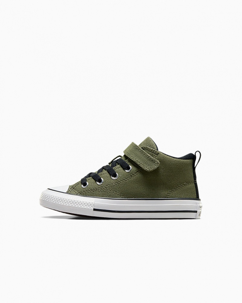 Converse Chuck Taylor All Star Malden Straat Easy On Wit Zwart | 0418-DKERS