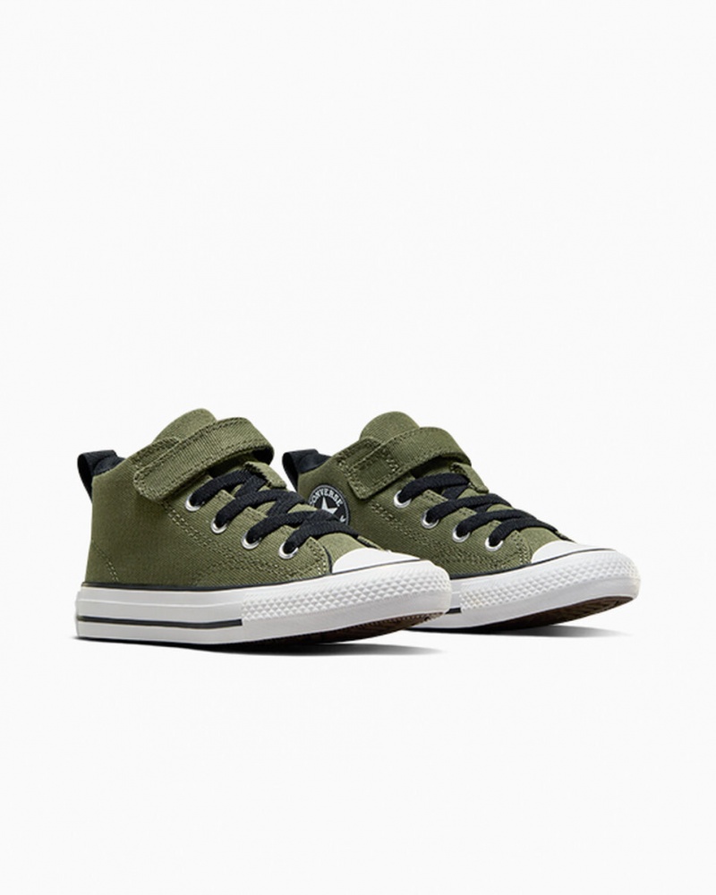 Converse Chuck Taylor All Star Malden Straat Easy On Wit Zwart | 0418-DKERS