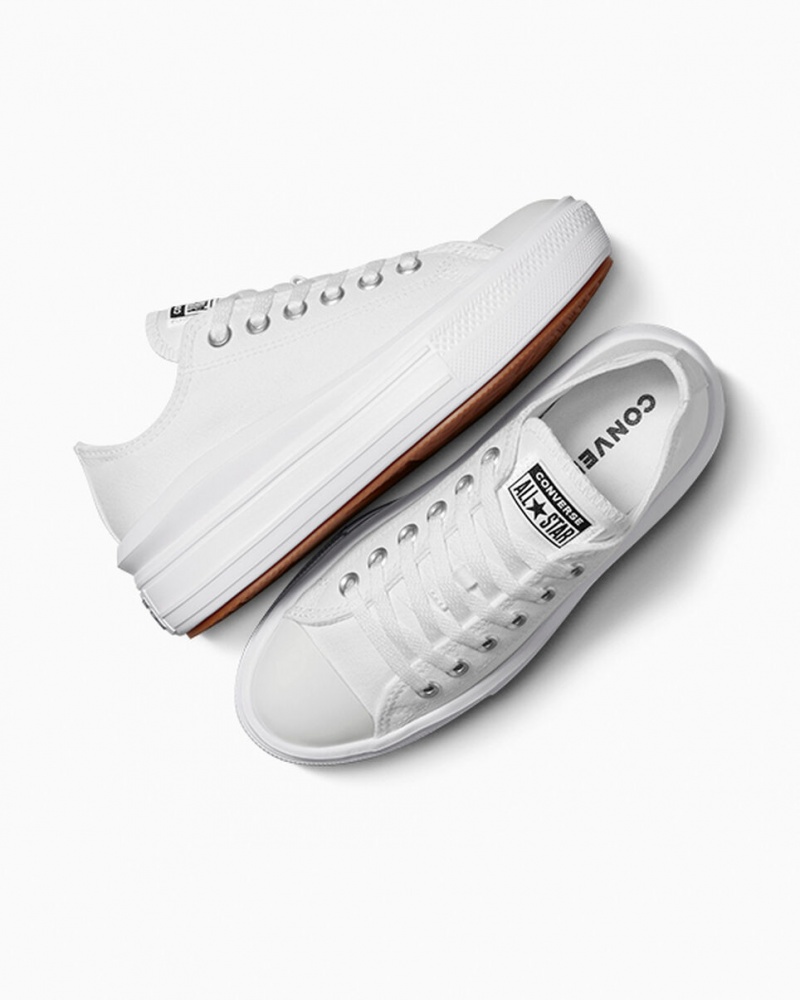 Converse Chuck Taylor All Star Move Platform Wit Wit Wit | 1246-GBNLU