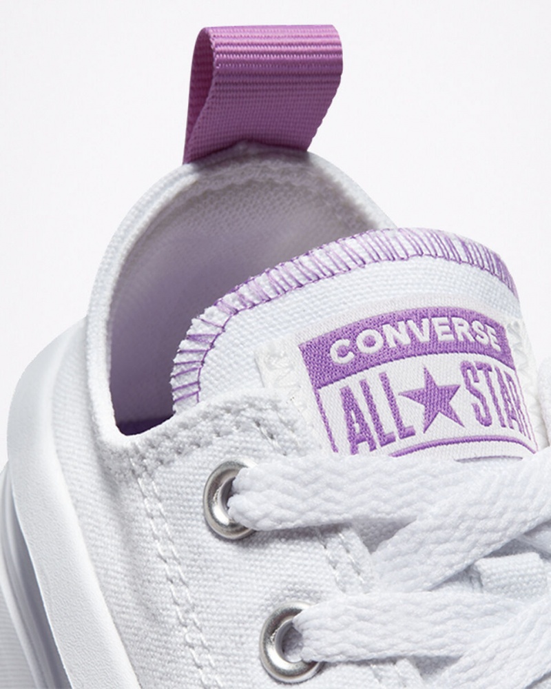 Converse Chuck Taylor All Star Move Platform Wit Paars Wit | 5042-SDHNM