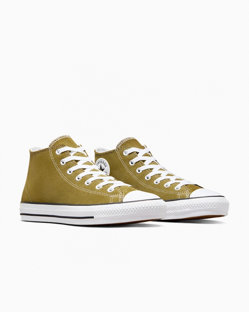 Converse Chuck Taylor All Star Pro Suede Wit Zwart | 5824-CMEQH