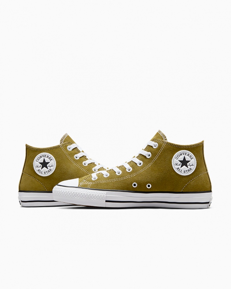 Converse Chuck Taylor All Star Pro Suede Wit Zwart | 5824-CMEQH