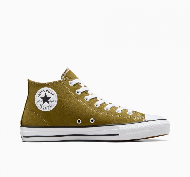 Converse Chuck Taylor All Star Pro Suede Wit Zwart | 5824-CMEQH