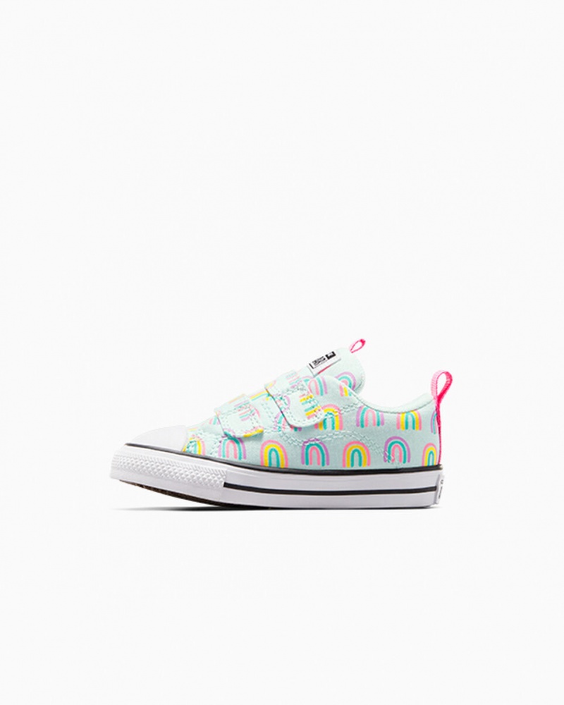 Converse Chuck Taylor All Star Rave Easy-On Rainbows Blauw Roze | 6274-PVXDG