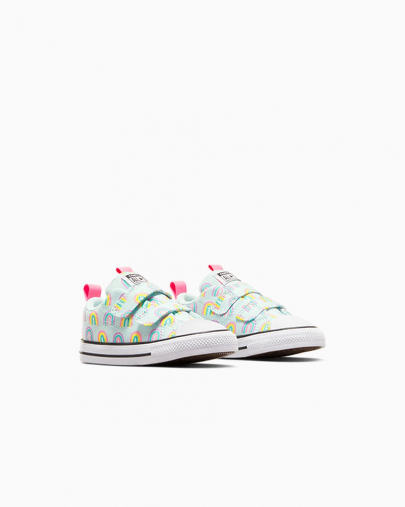 Converse Chuck Taylor All Star Rave Easy-On Rainbows Blauw Roze | 6274-PVXDG