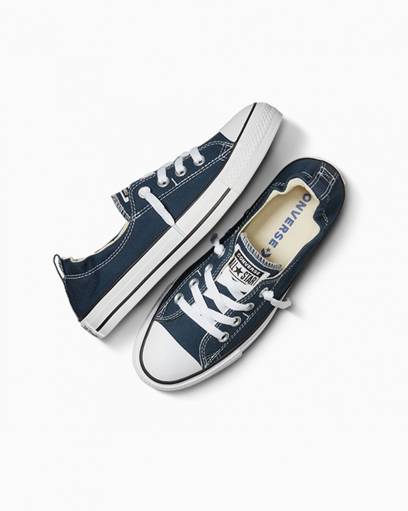 Converse Chuck Taylor All Star Shoreline Slip Donkerblauw | 2410-KPXJC