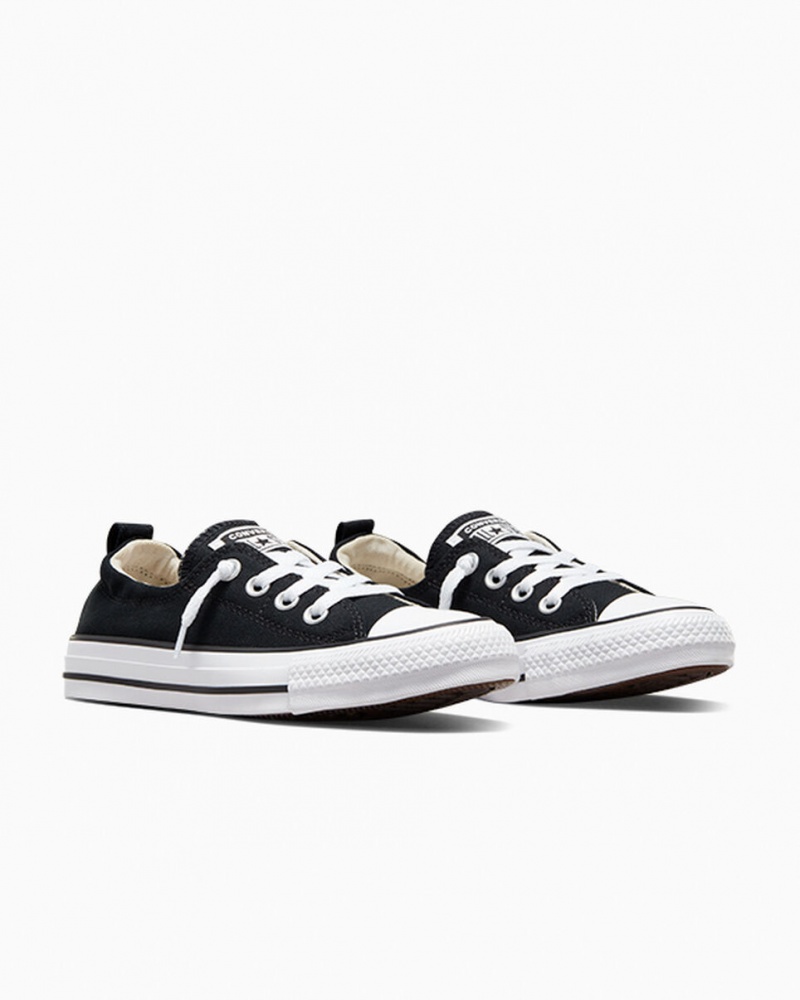 Converse Chuck Taylor All Star Shoreline Slip Zwart | 9856-SUCFW