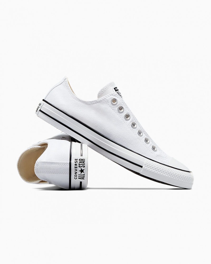 Converse Chuck Taylor All Star Slip Wit Zwart Wit | 9218-QVWIB