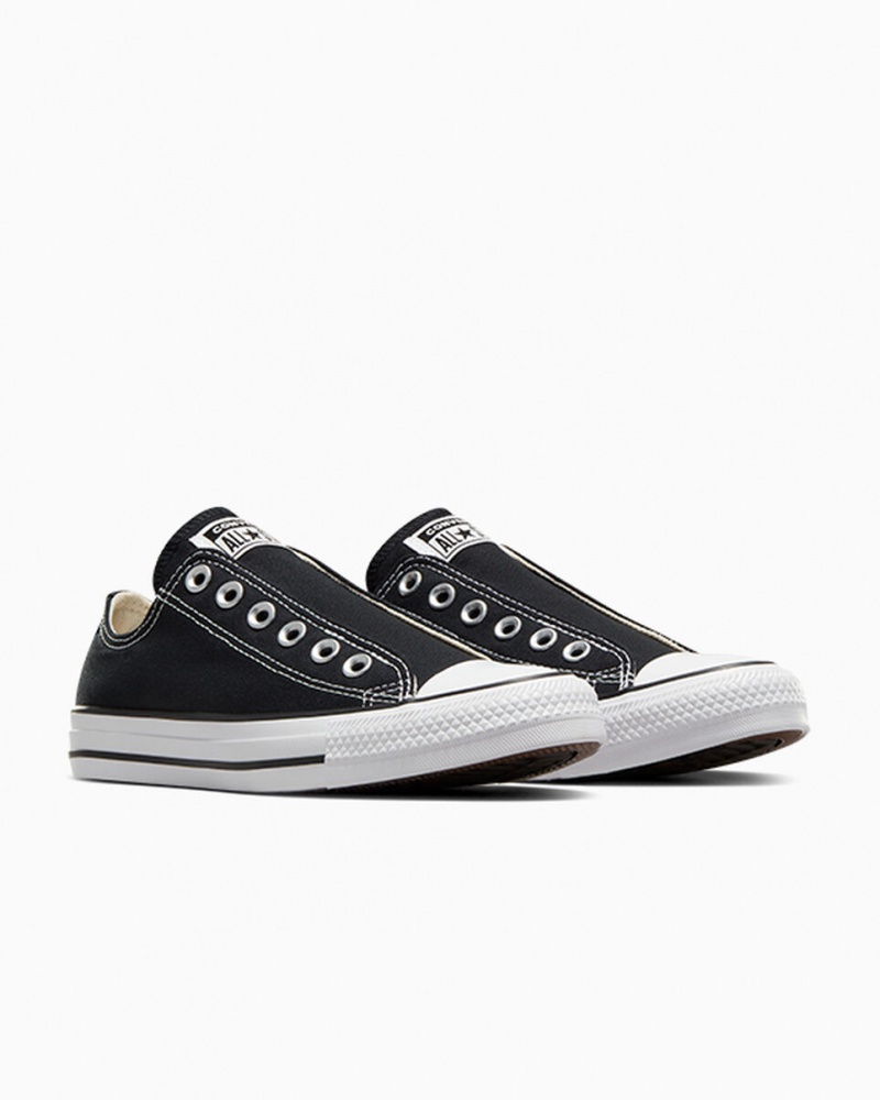 Converse Chuck Taylor All Star Slip Zwart Wit Zwart | 8694-IQXBJ