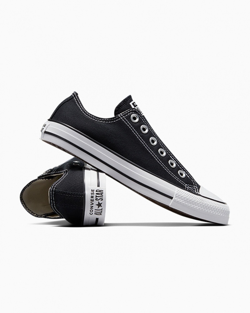 Converse Chuck Taylor All Star Slip Zwart Wit Zwart | 8694-IQXBJ