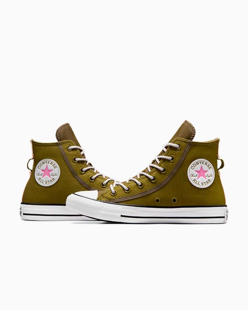 Converse Chuck Taylor All Star Utility Twist Roze Wit | 4895-JGIEF