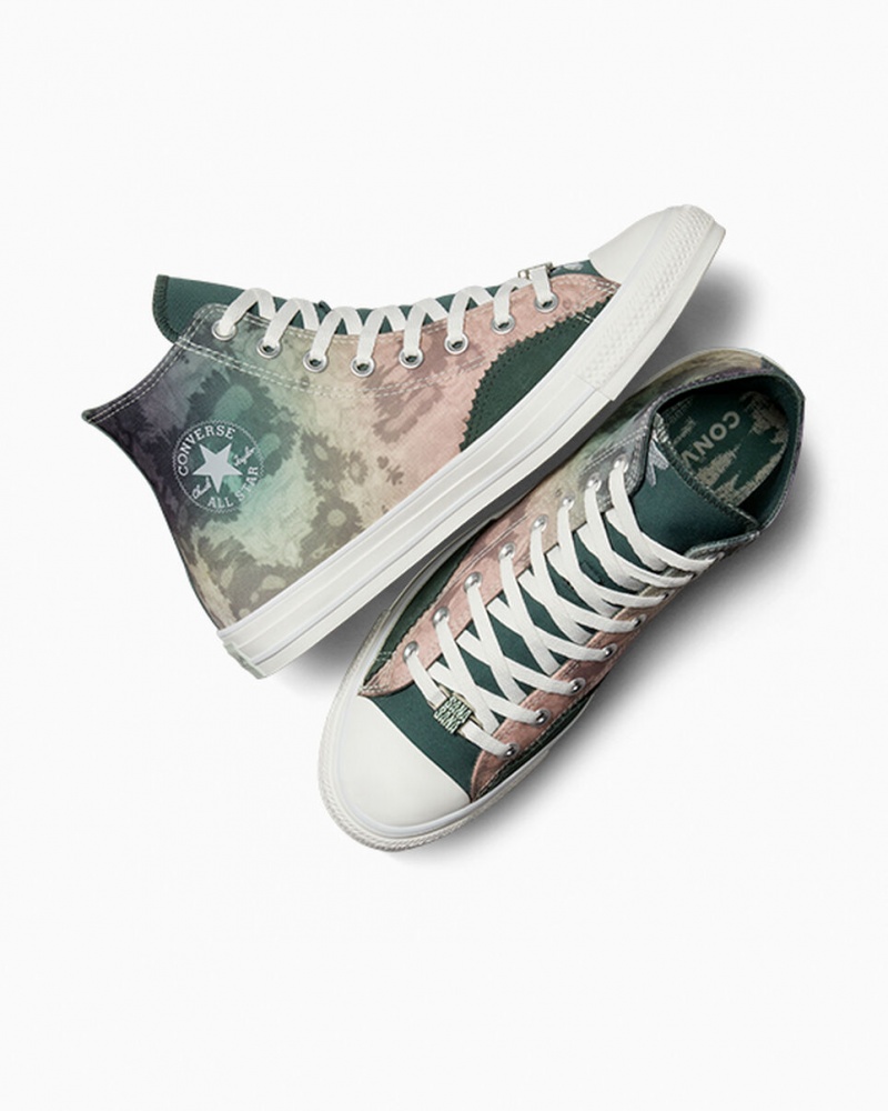 Converse Chuck Taylor All Star ¡Mi Gente! Groen Wit | 9637-UVPMK