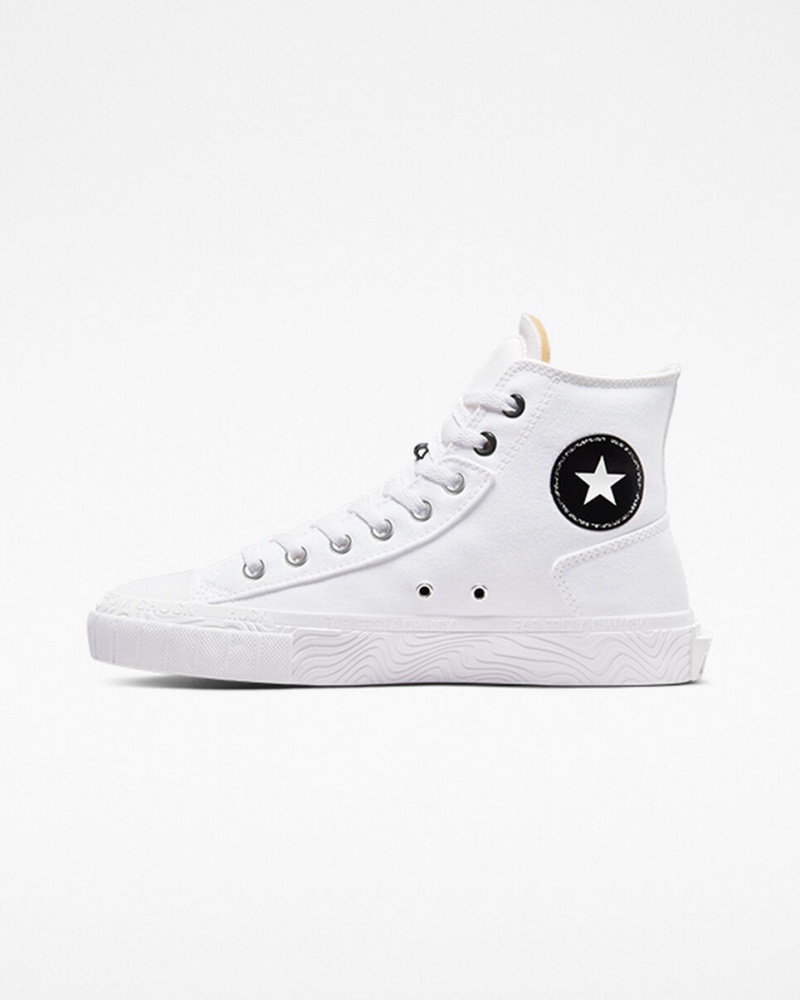 Converse Chuck Taylor Alt Star Canvas Wit Zwart Wit | 3671-TPNXF