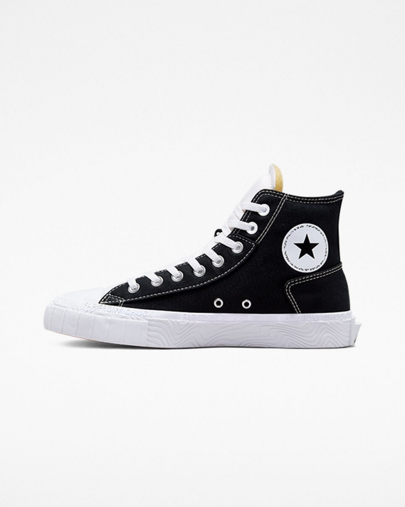 Converse Chuck Taylor Alt Star Canvas Zwart Wit Wit | 5841-BXMWJ