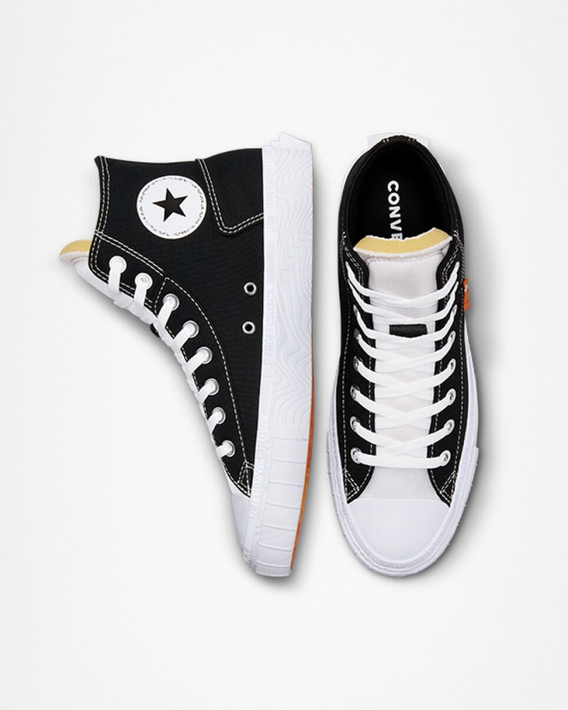 Converse Chuck Taylor Alt Star Canvas Zwart Wit Wit | 5841-BXMWJ