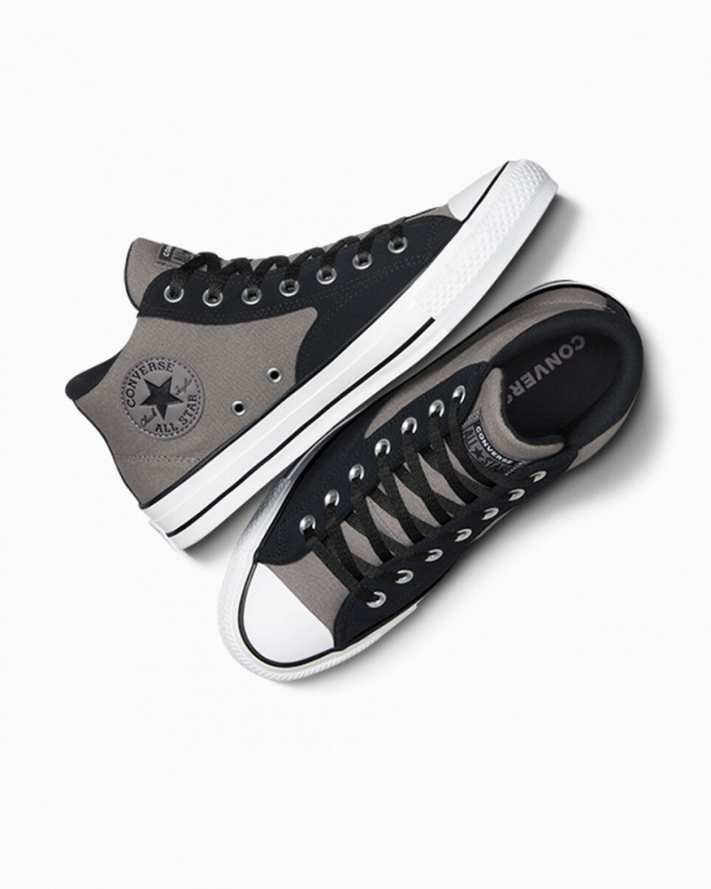 Converse Chuck Taylor Malden Straat Zwart Wit | 5423-DKFIC