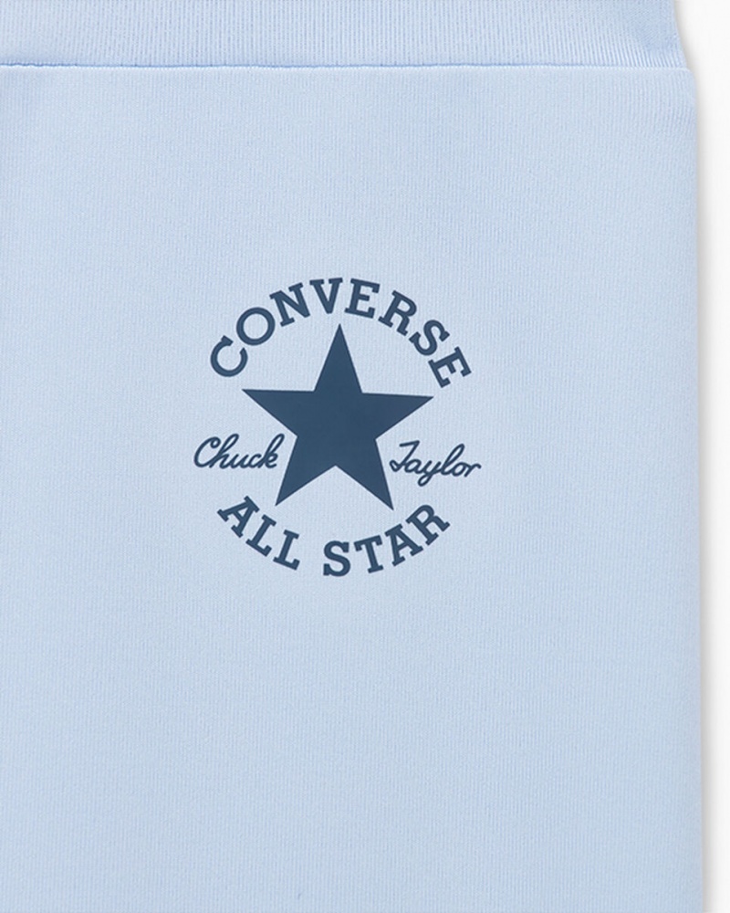 Converse Chuck Taylor Patch High Rise Leggings Mystic Sky | 3240-OJMCY