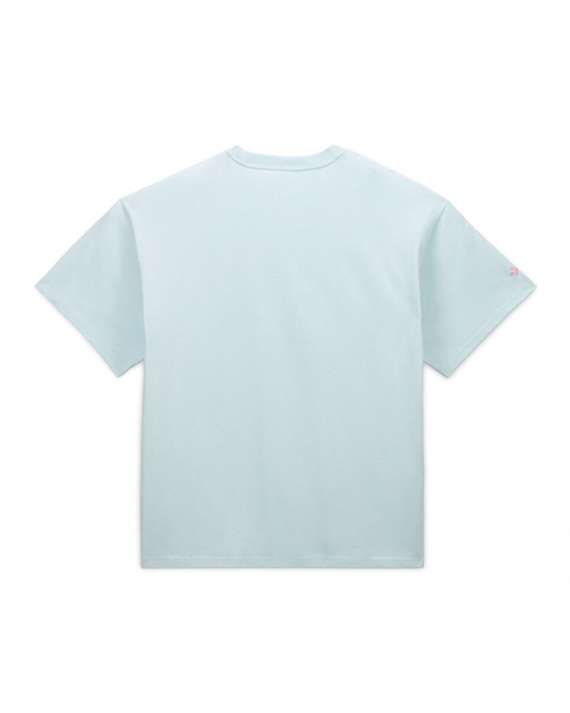 Converse Converse Go-To All Star Pride Together T-Shirt Aqua Mist | 5718-ZIRQW