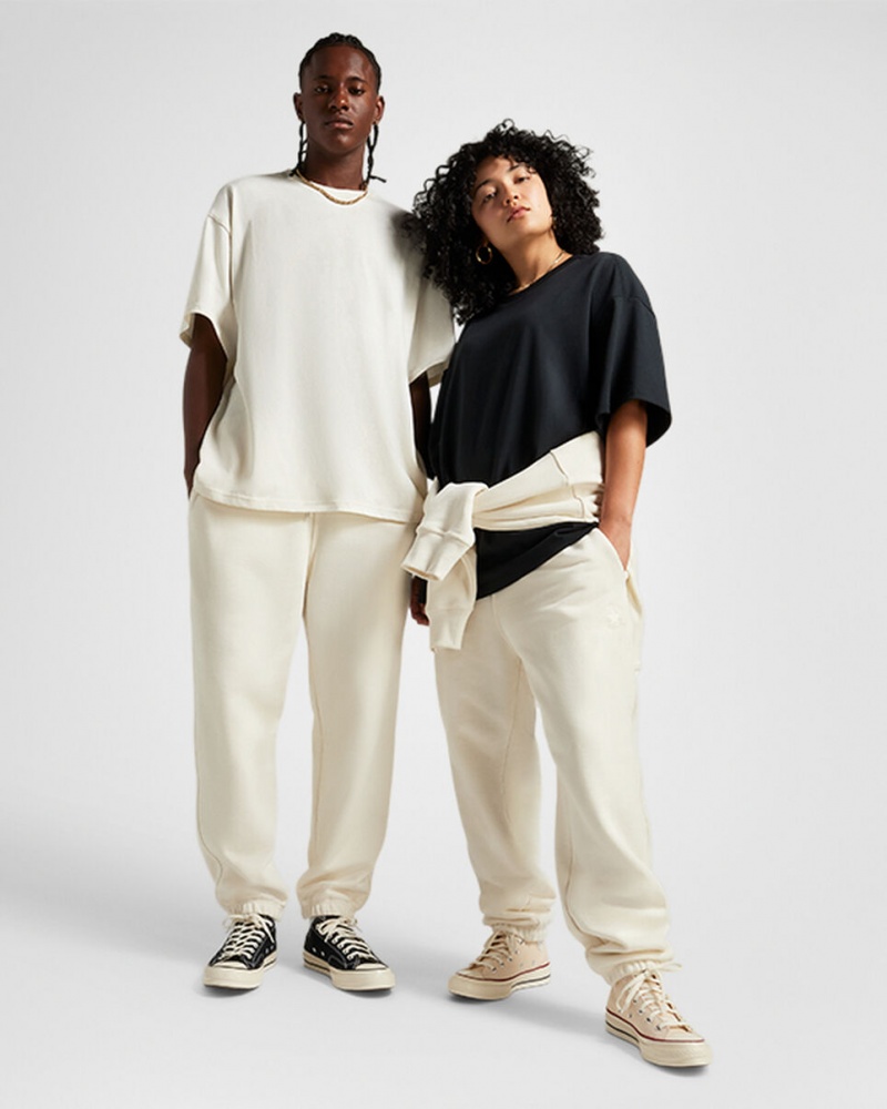 Converse Converse Gold Standard Loose-Fit Sweatpants Egret | 7256-BTMVL