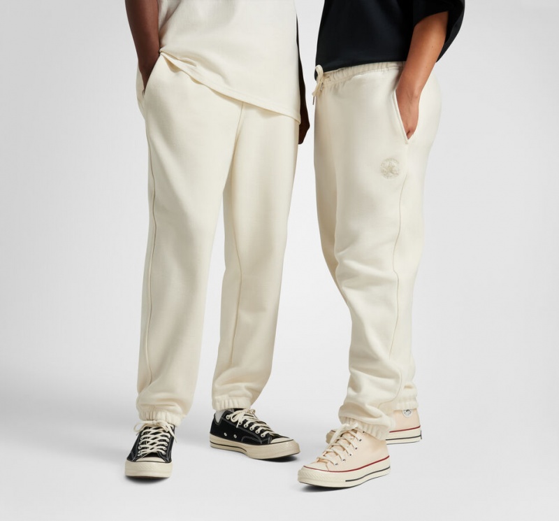 Converse Converse Gold Standard Loose-Fit Sweatpants Egret | 7256-BTMVL