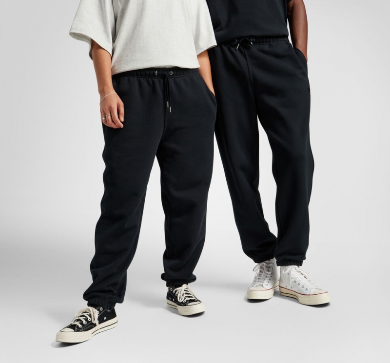 Converse Converse Gold Standard Loose-Fit Sweatpants Zwart | 2805-VHURT