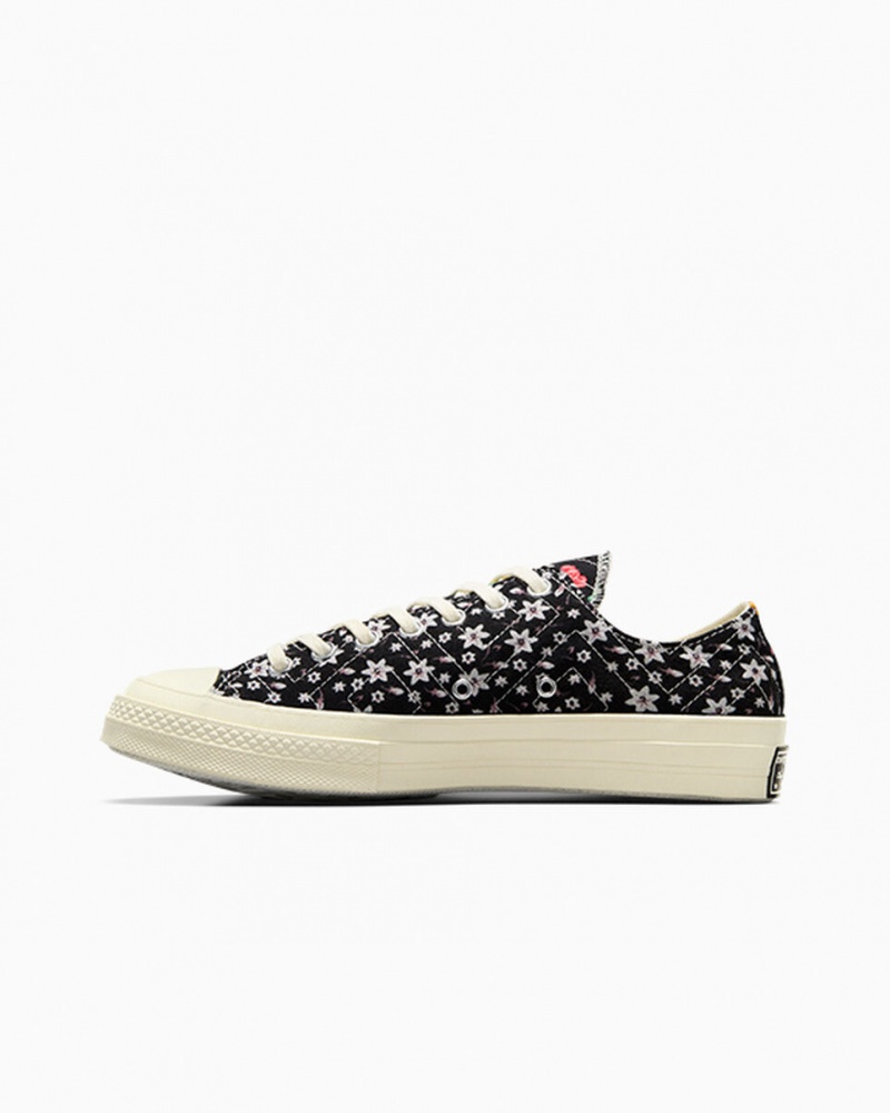 Converse Converse Upcycled Floral Chuck 70 Zwart Zwart | 0681-DENPX