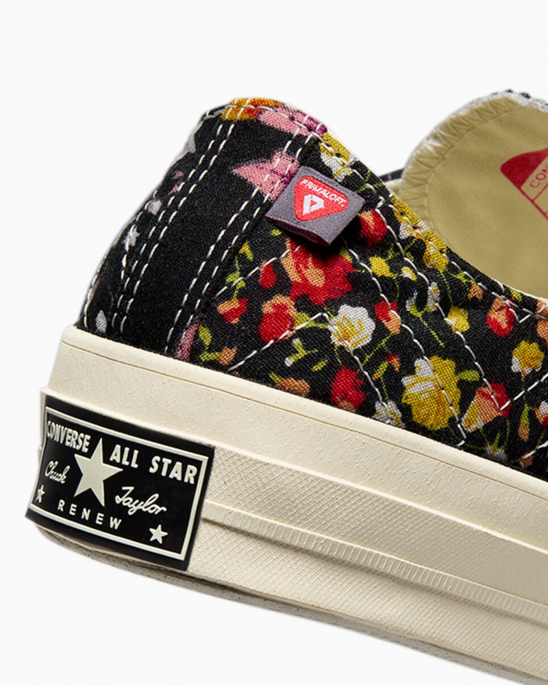 Converse Converse Upcycled Floral Chuck 70 Zwart Zwart | 0681-DENPX