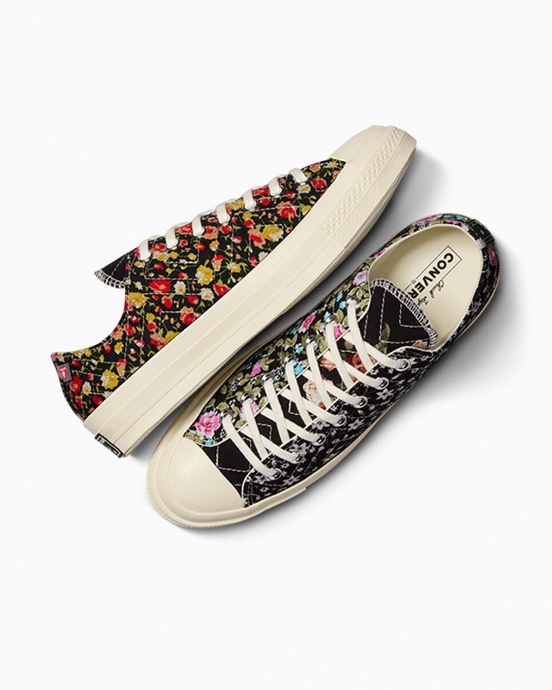 Converse Converse Upcycled Floral Chuck 70 Zwart Zwart | 0681-DENPX