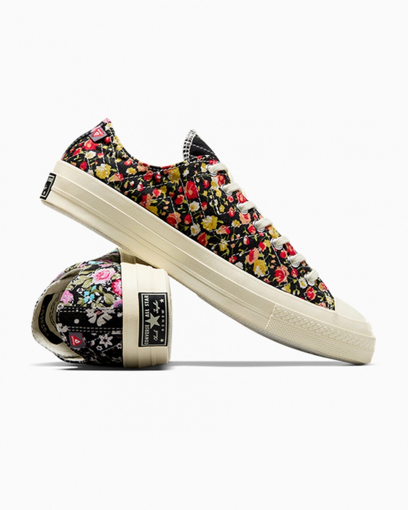 Converse Converse Upcycled Floral Chuck 70 Zwart Zwart | 0681-DENPX