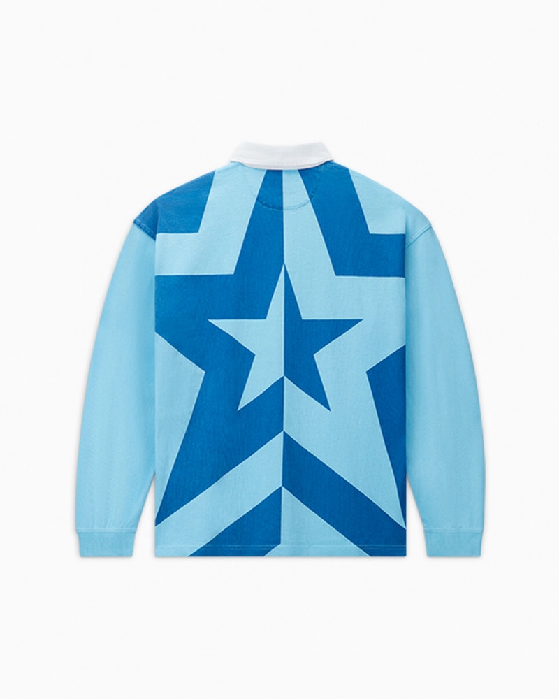 Converse Converse x Awake NY Rugby Shirt Baltic Sea | 2806-XLHAD