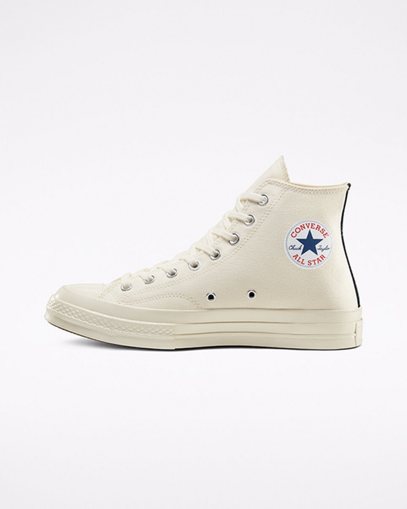 Converse Converse x Comme des Garçons PLAY Chuck 70 Wit Rood | 2806-OHSCA