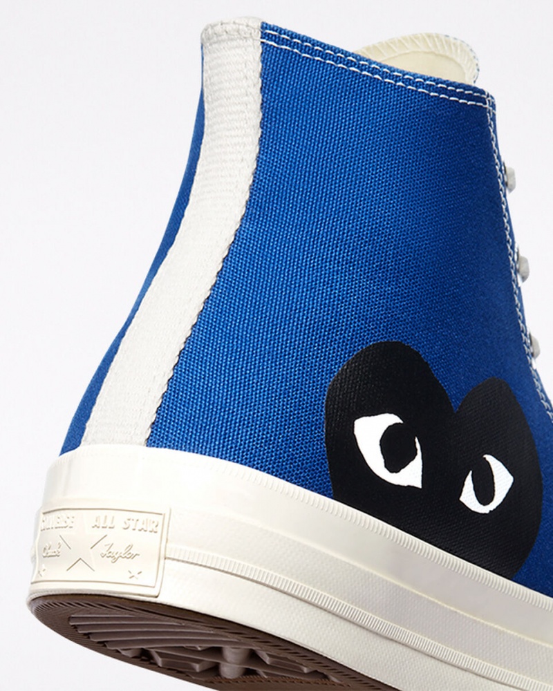 Converse Converse x Comme des Garçons PLAY Chuck 70 Blauw Zwart | 2980-JPHXN