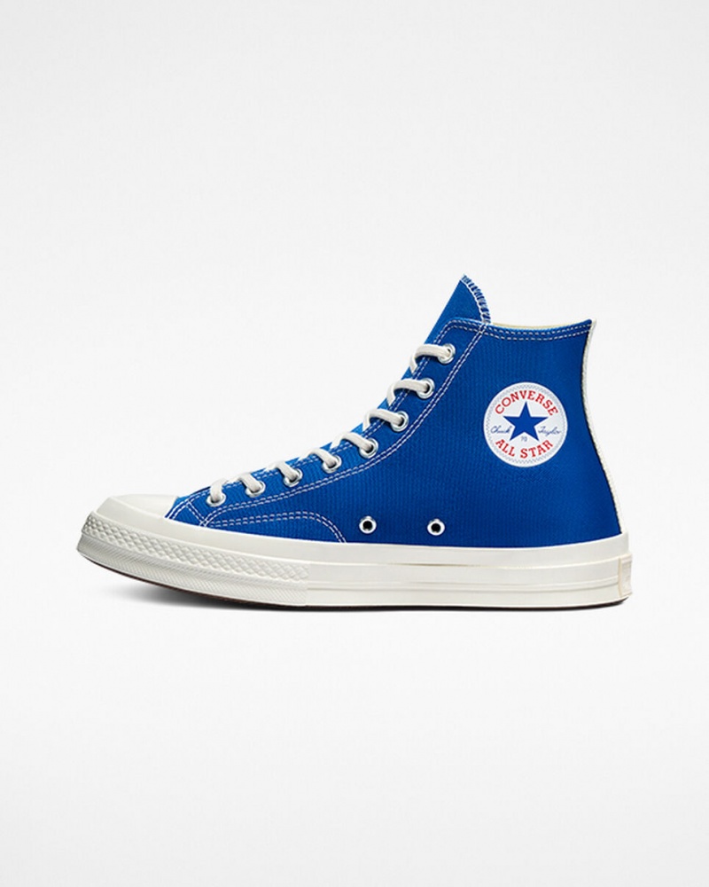 Converse Converse x Comme des Garçons PLAY Chuck 70 Blauw Zwart | 2980-JPHXN