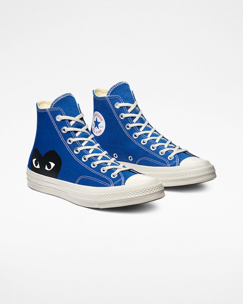 Converse Converse x Comme des Garçons PLAY Chuck 70 Blauw Zwart | 2980-JPHXN